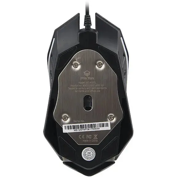 Мышь MEETION Backlit Gaming Mouse RGB MT-M371 - фото 2