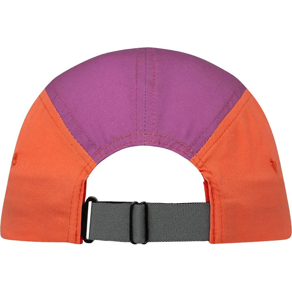 Кепка Buff 5 Panel Go Cap L/XL Оранжево-фиолетовый - фото 5