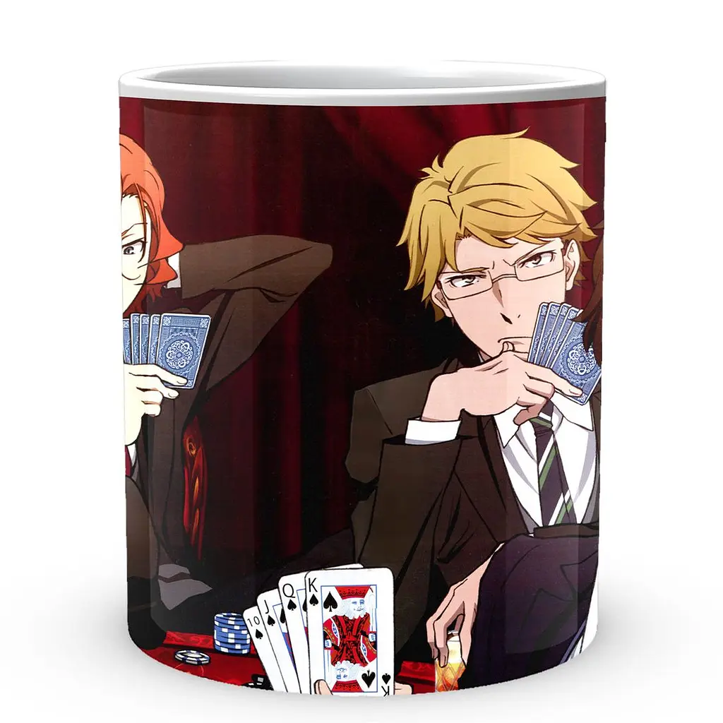 Кухоль GeekLand Bungou Stray Dogs Проза Бродячих Псів Кунікіда Дазай Акутагава Чуя BSD 14 330 мл білий - фото 2