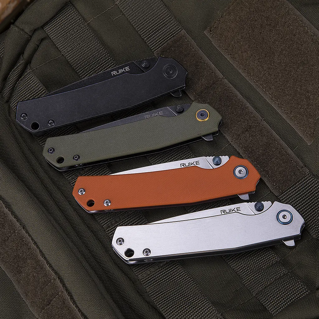 Нож складной Ruike P801-G - фото 10