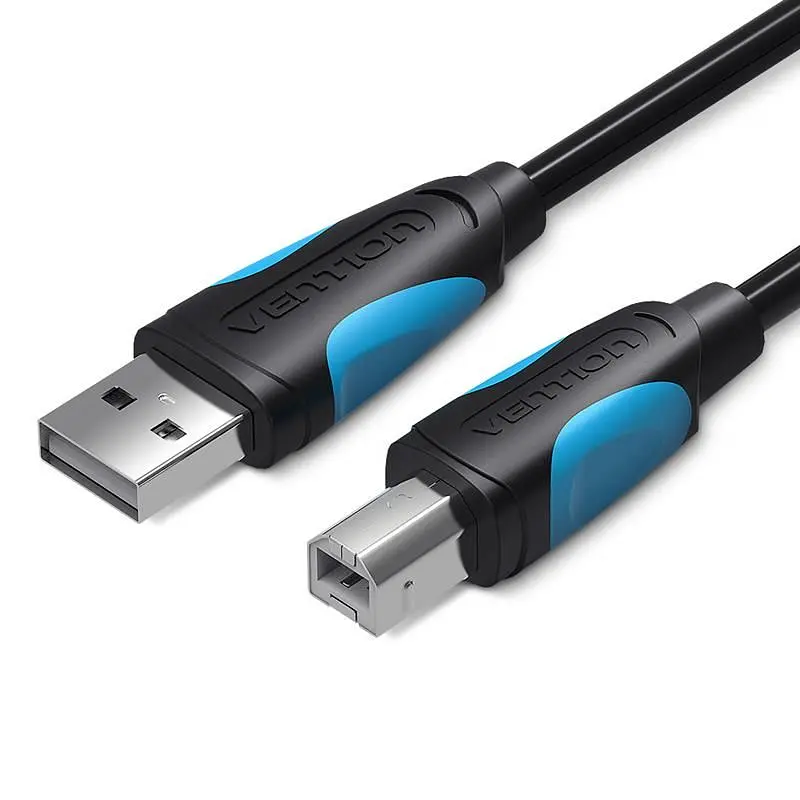 Кабель для принтера Vention USB - USB Type-B (M/M), 3 м, Black (VAS-A16-B300) - фото 2
