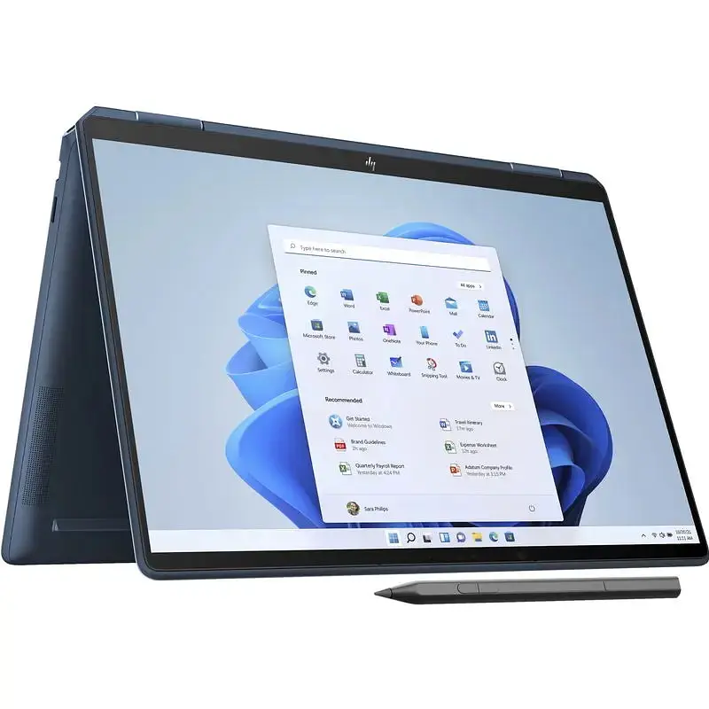 Ноутбук HP Spectre x360 14-ef2002ua 13.5' WUXGA+ IPS Touch, Intel i7-1355U, 32GB, F2048GB, UMA, Win11, синій (825D5EA) - фото 4