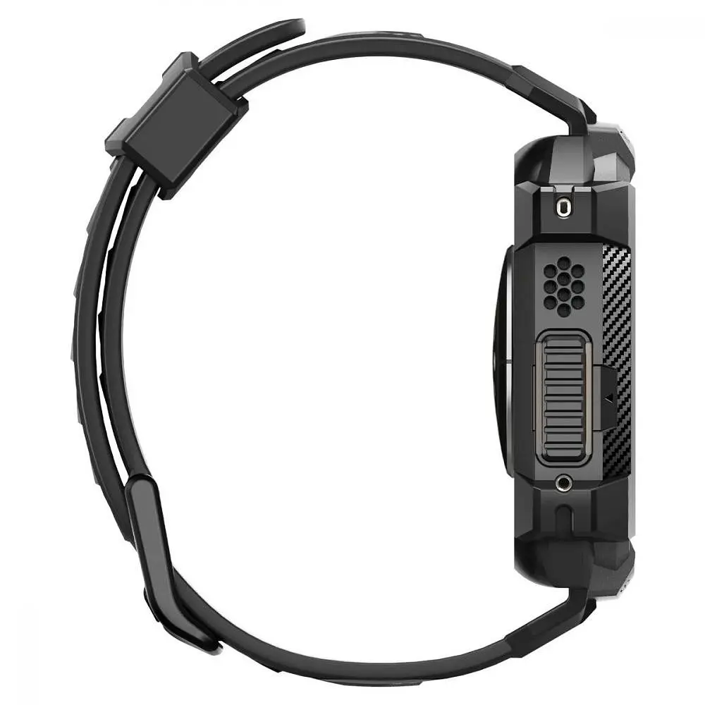 Чохол та ремінець Spigen Rugged Armor Pro Band для Apple Watch Ultra 49 мм Black (ACS05460) - фото 10