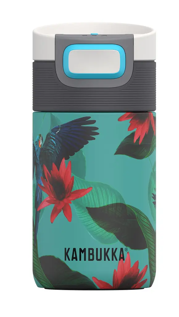 Термокружка Kambukka Etna Parrots, 300 мл, бирюзовый (11-01014) - фото 2