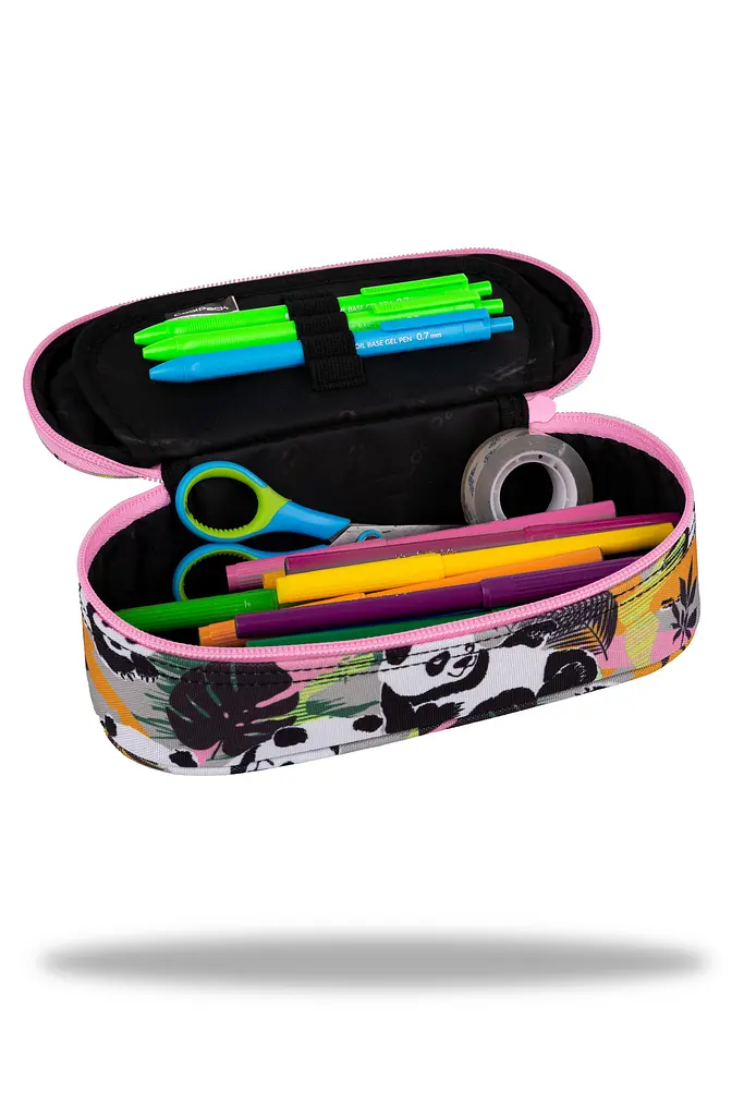 Рюкзак шкільний CoolPack CoolPack Jerry Panda Gang + Пенал на блискавці CoolPack Campus Panda Gang з органайзером для ручок 23×9×5 см - фото 9
