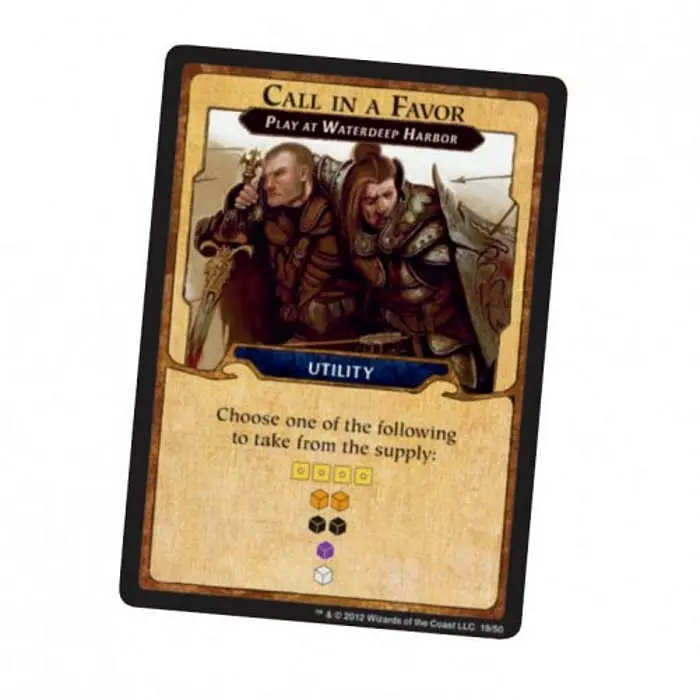 Настільна гра Wizards of the Coast Dungeons & Dragons: Лорди Глибоководдя (D&D Board: Lords of Waterdeep) (англ.) (692584) - фото 9