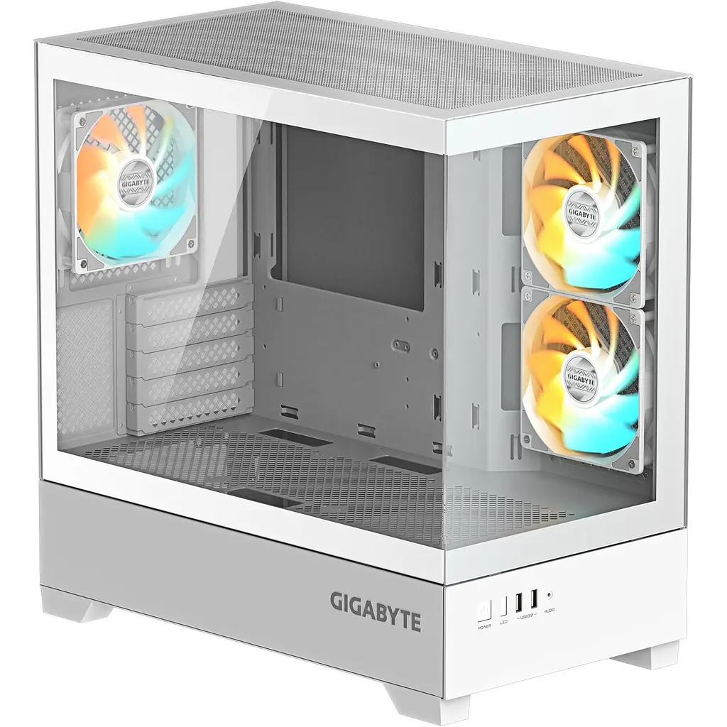 Корпус Gigabyte C201 Panoramic Ice (GB-C201PI) [146760] - фото 2