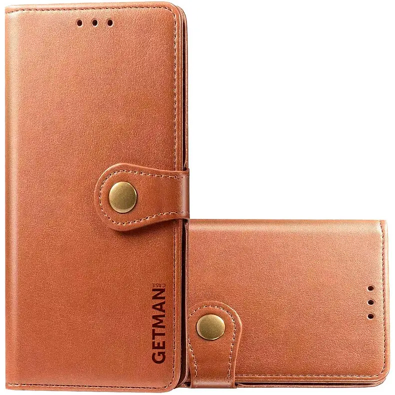 Чехол-книжка GETMAN Gallant Cover Case для Xiaomi Redmi 13C / Poco C65 Brown [100968] - фото 5