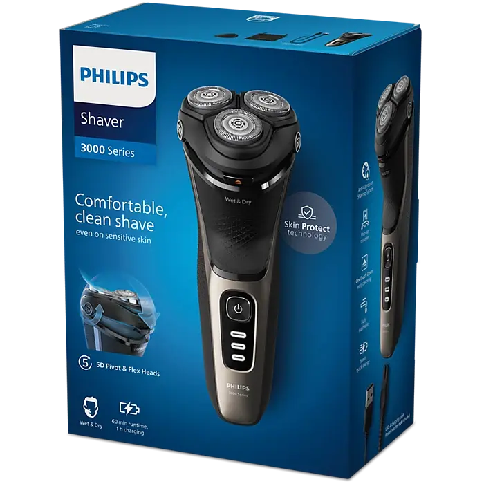 Електрична бритва PHILIPS S3242/12 series 3000 - фото 3