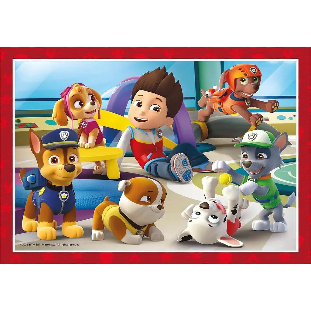 Пазл 4 в 1 Clementoni Paw Patrol: 12+16+20+24 елементи (21513.00) - фото 2