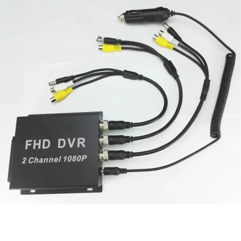 AHD відеореєстратор на 2 камери Pomiacam MDVR для таксі, автобусів, вантажівок, 2 Мп, Full HD 1080P, SD до 128 Гб, пульт ДУ (100398) - фото 7