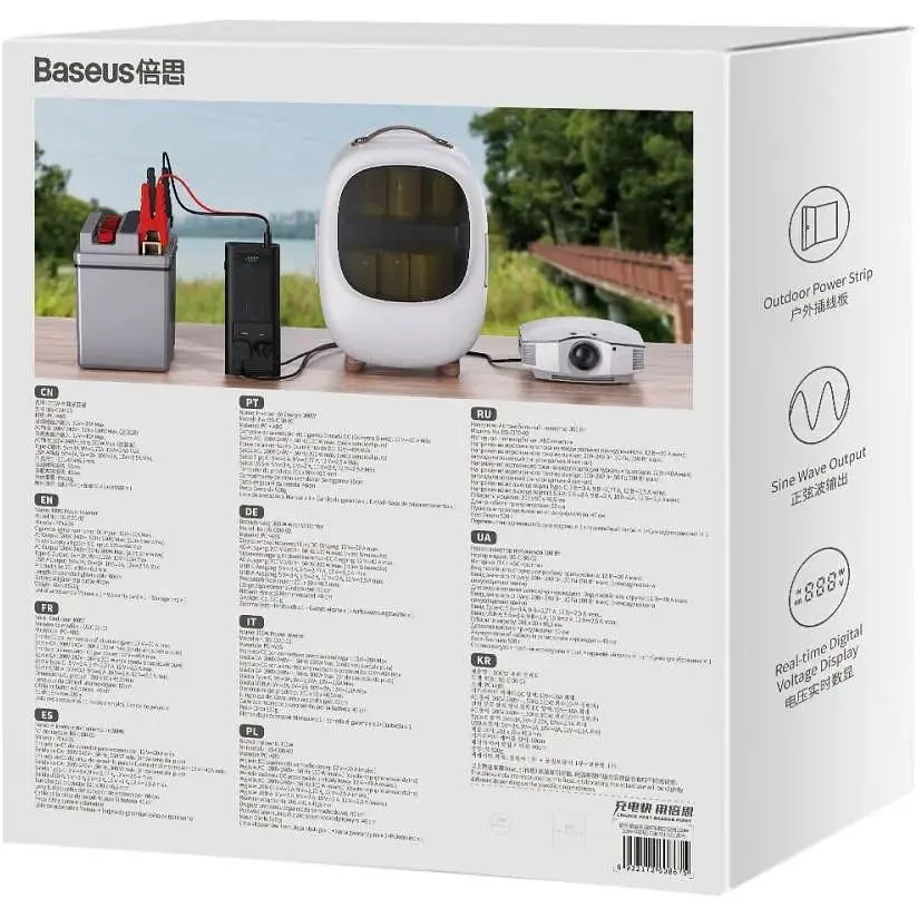 Перетворювач DC-AC Baseus CGNB010101 - фото 6