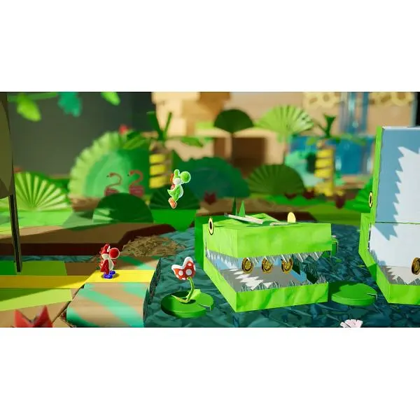 Игра Yoshi's Crafted World (русские субтитры) (Nintendo Switch) - фото 2