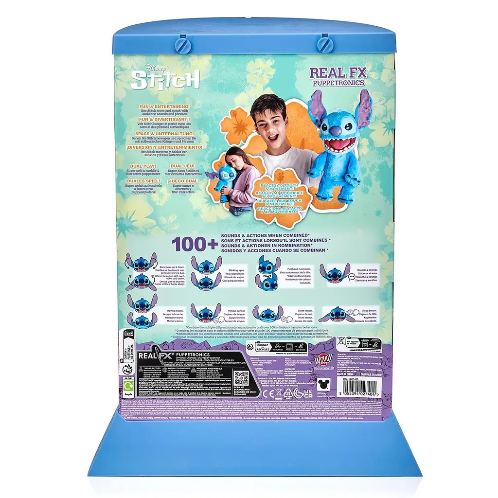 Інтерактивна іграшка WOW STUFF - СТІЧ REAL FX DIS-1022-01 - фото 5