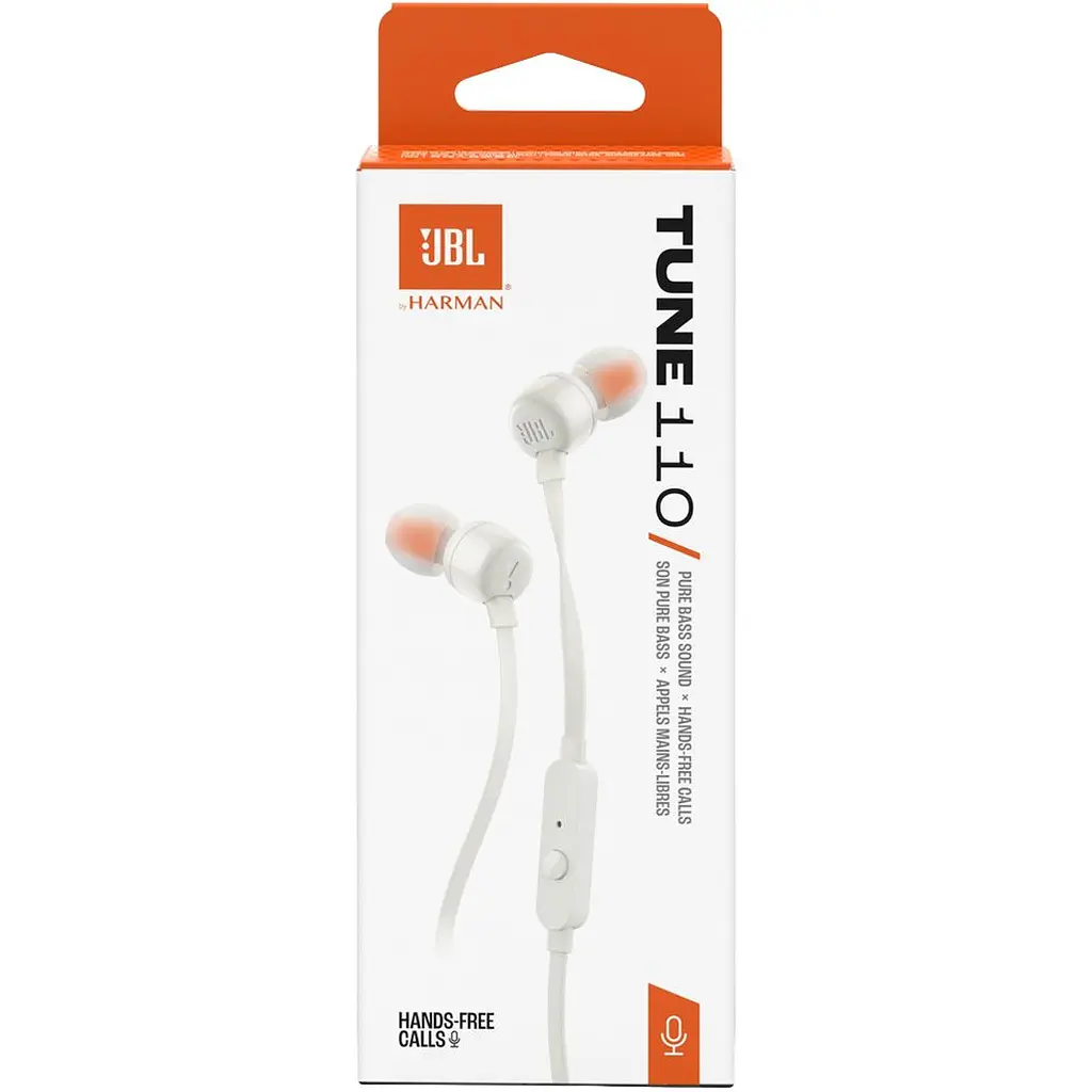Навушники JBL Tune 110 Eco White (JBLT110WHTE) [171888] - фото 7