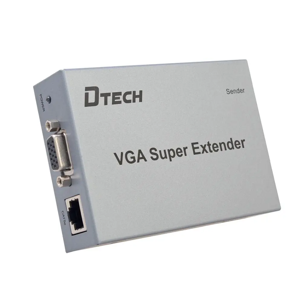 Подовжувач відеосигналу VGA 100m Dtech DT-7020 (74-00063) - фото 2