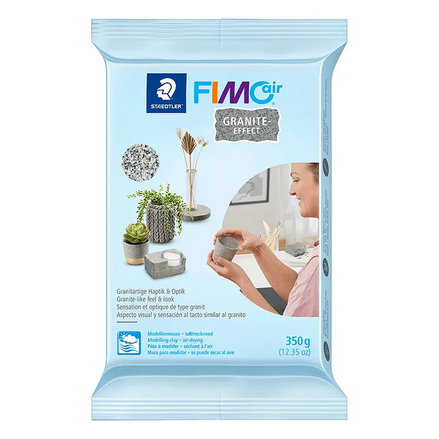 Пластика самозастигаюча ефект граніту 350 г Fimo Air (4007817089200)
