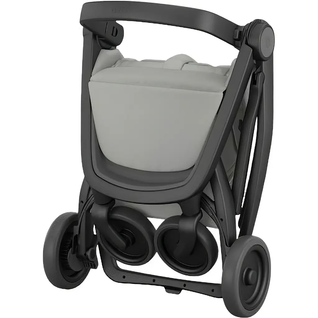 Прогулянкова коляска Greentom Classic Grey-Black (8718858972203) - фото 4