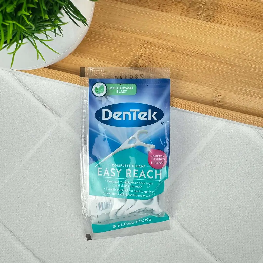 Флос-зубочистки DenTek Complete Clean Easy Reach для задніх зубів, 3 шт