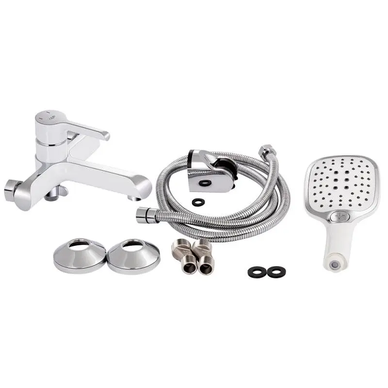 Смеситель для ванны Qtap Grand WCR 006, Белый - фото 7