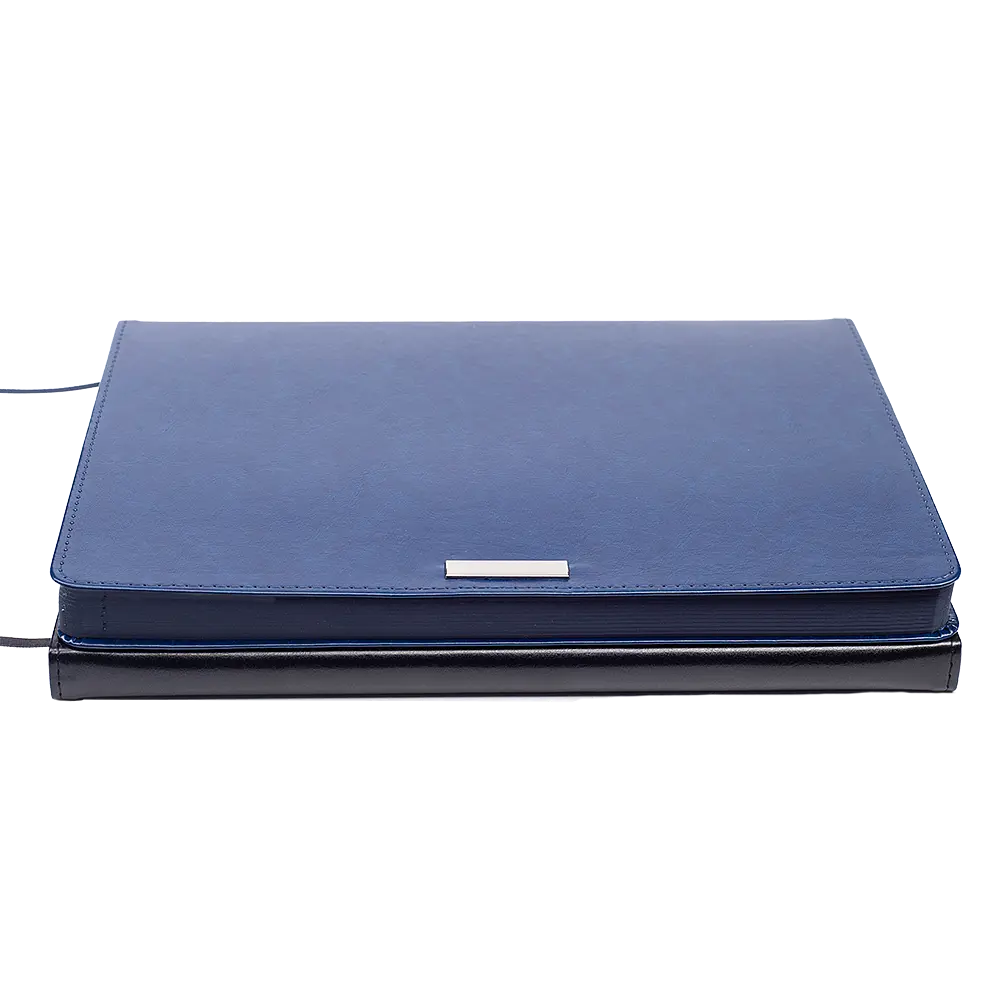 Щоденник недатований Buromax Salerno L2U А4 штучна шкіра 336 сторінок чорний (BM.20990-01) - фото 7