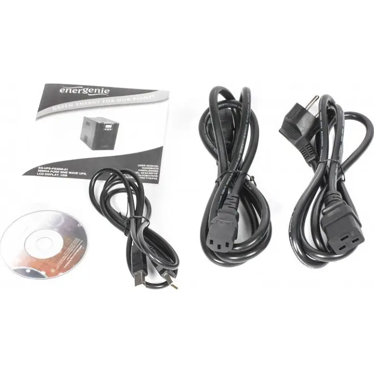 Источник бесперебойного питания (ИБП) EnerGenie EG-UPS-PS3000-01 [110538] - фото 2