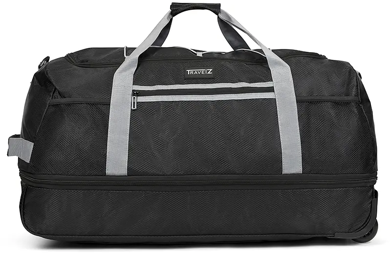 Сумка дорожня на колесах TravelZ Wheelbag Doubleloader foldable black 80(95)L (603096)