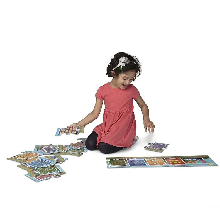 Мега-пазл Melissa & Doug Номера вагонов 20 элементов (MD31000) - фото 4