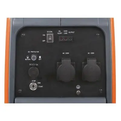 Генератор UNICRAFT інверторний PG-I 35 SE, 2.8kW (3.1kW), 220V, 50Hz, 7.5л (UNICRAFT PG-I 35 SE) - фото 3