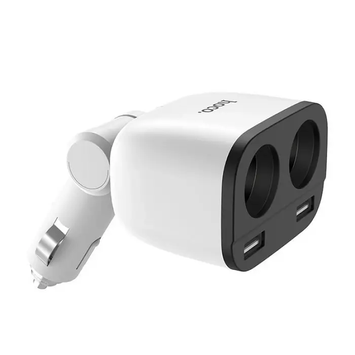 Автомобільна зарядка від прикурювача біла HOCO Z28 Power Ocean 2 USB 3.1A - фото 9