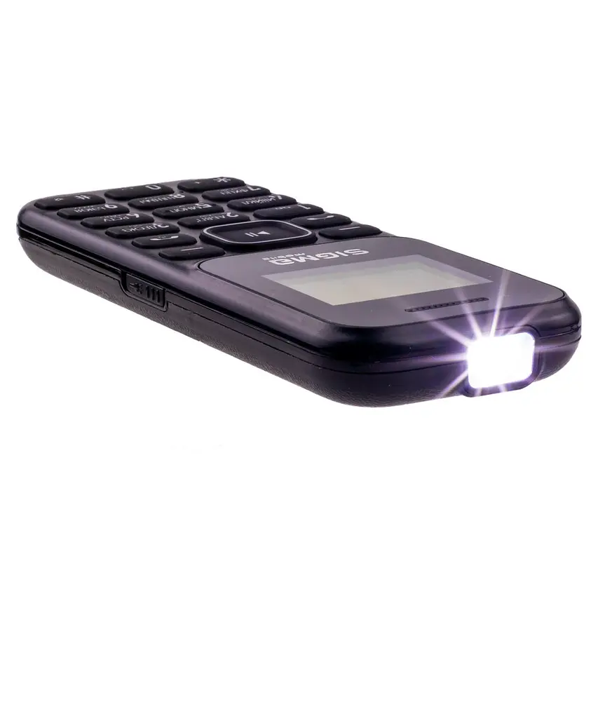 Телефон кнопковий Sigma X-style 14 Mini чорний 4827798120712 - фото 5