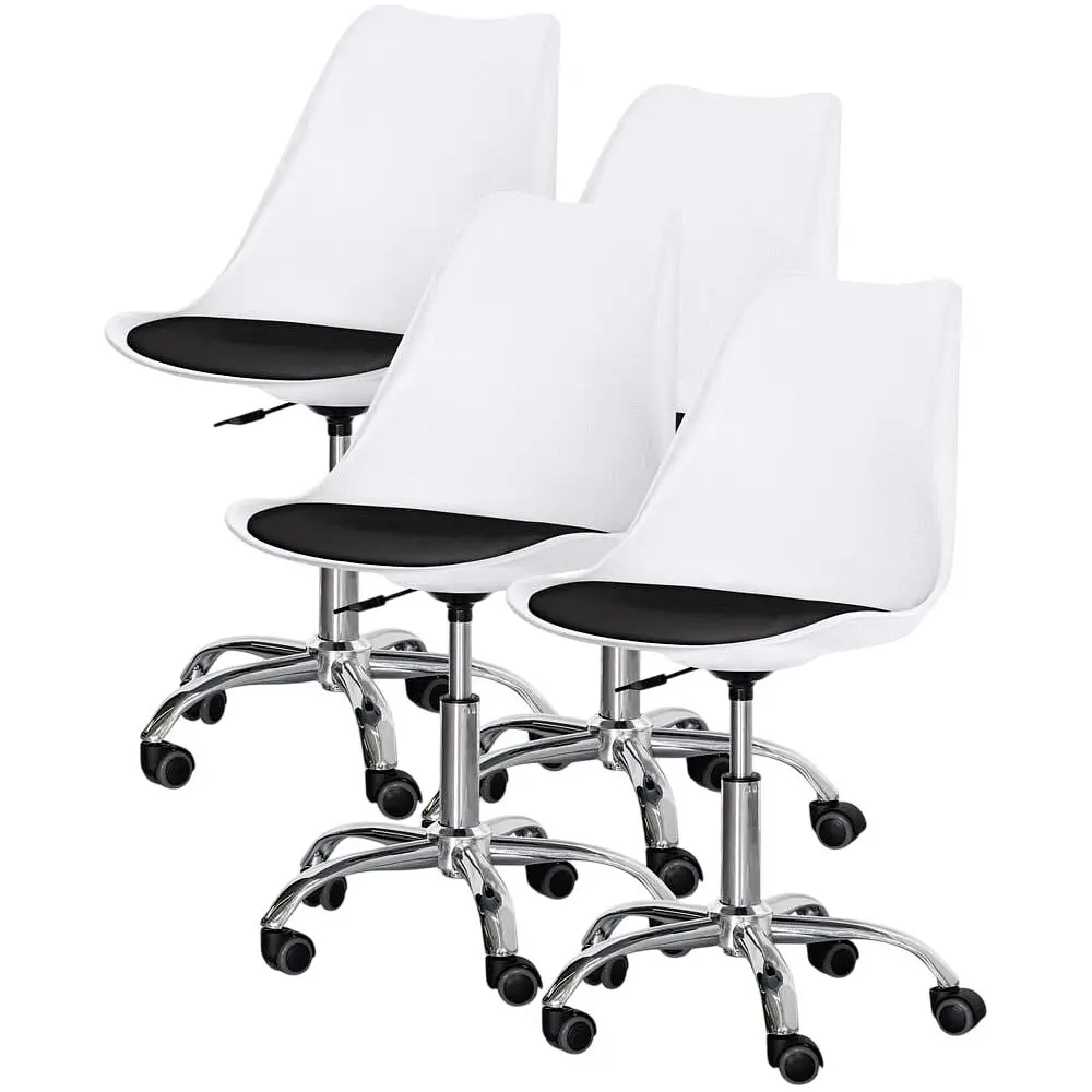 Крісло Evo-Kids Capri White / Black 4 шт. (H-231 W/B-Х4)