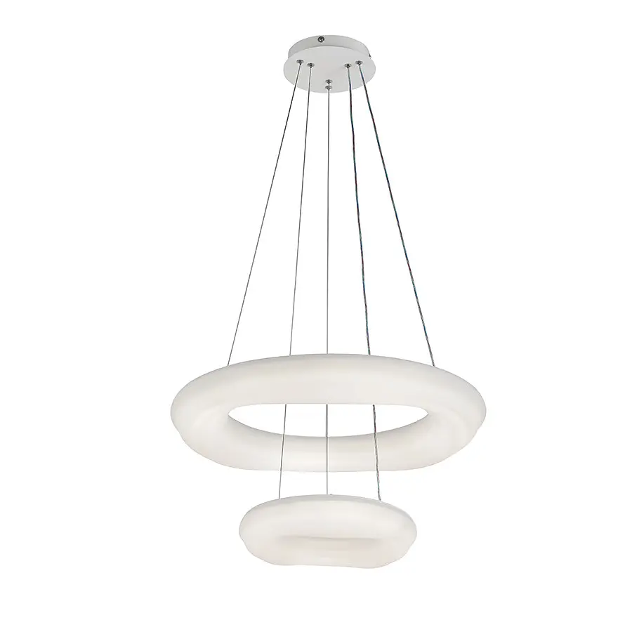Люстра стельова LED Levistella 797MD6008 (550+300), 80W, три режими світла, діаметр 300+550 мм, пульт, сучасний стиль - фото 3