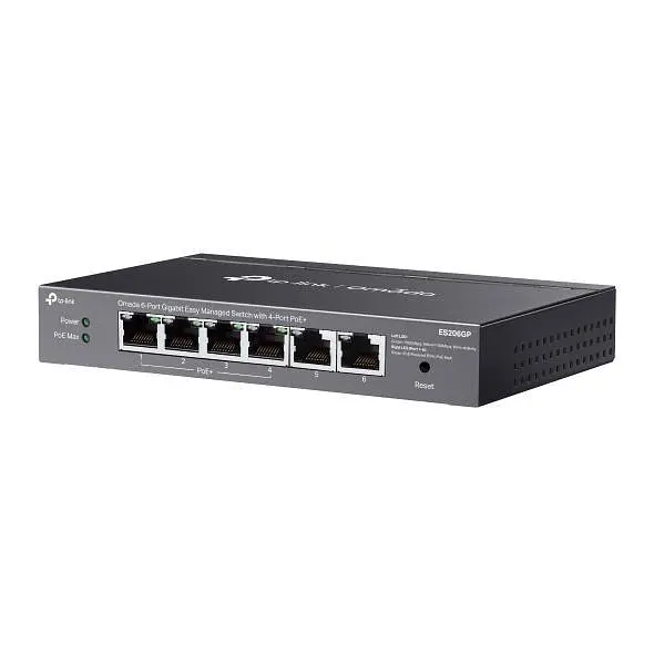 Комутатор, ES206GP TP-LINK - фото 3
