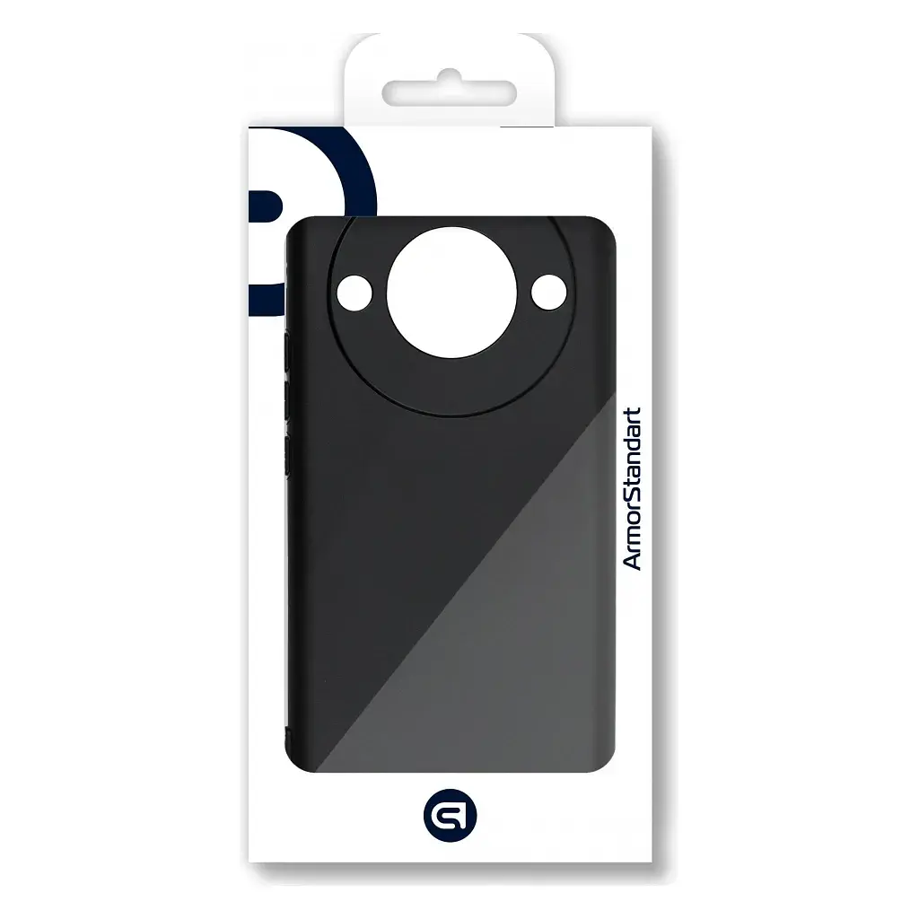 Чохол до мобільного телефона Armorstandart Matte Slim Fit Honor Magic5 Lite Camera cover Black (ARM69395) - фото 2