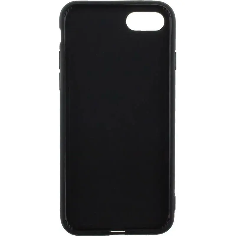 Чохол-накладка PUZOO TPU Glossy Shiny Powder Art dog iPhone 7/8/SE 2020 Black Bean - фото 4