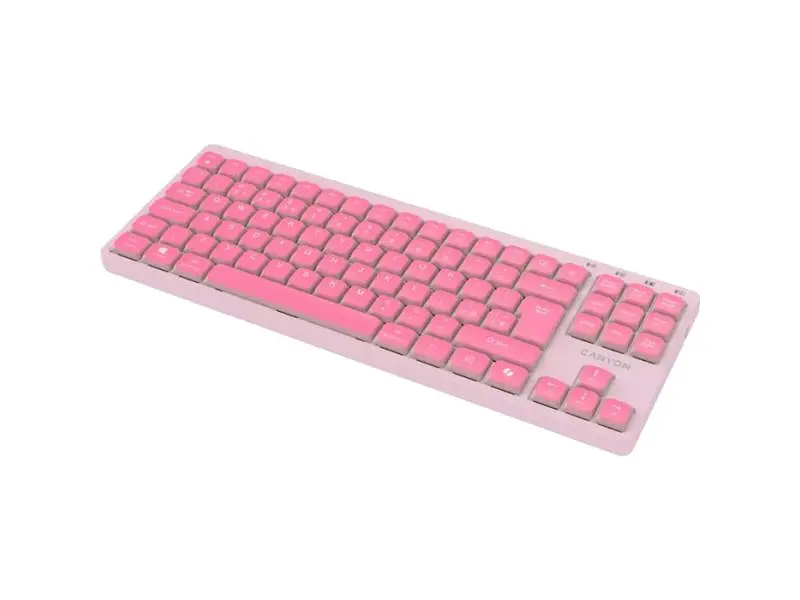 Клавіатура Canyon OnType 10 Pink (CNS-HKB10P) - фото 2