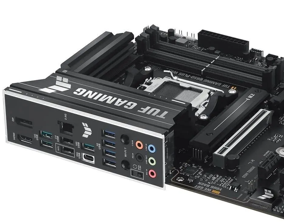 Материнська плата ASUS TUF GAMING B850-PLUS WIFI (TUF GAMING B850-PLUS WIFI) (Socket AM5, AMD B850, ATX) - фото 8