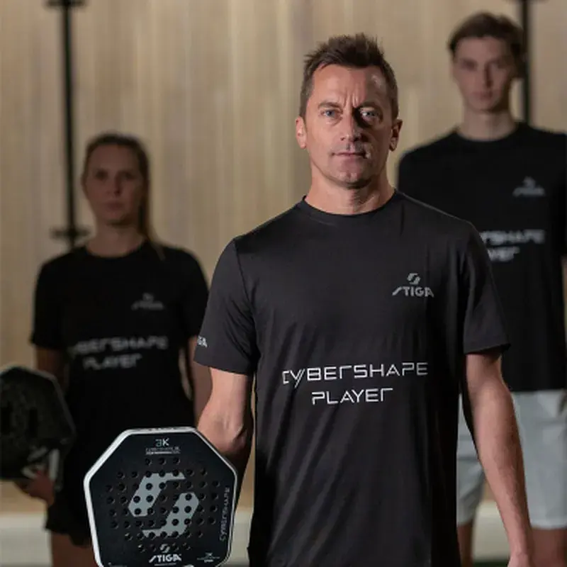 Ракетка для падел тенісу Stiga Racket Cybershape 18K (2202-1701-03) (931816) - фото 9