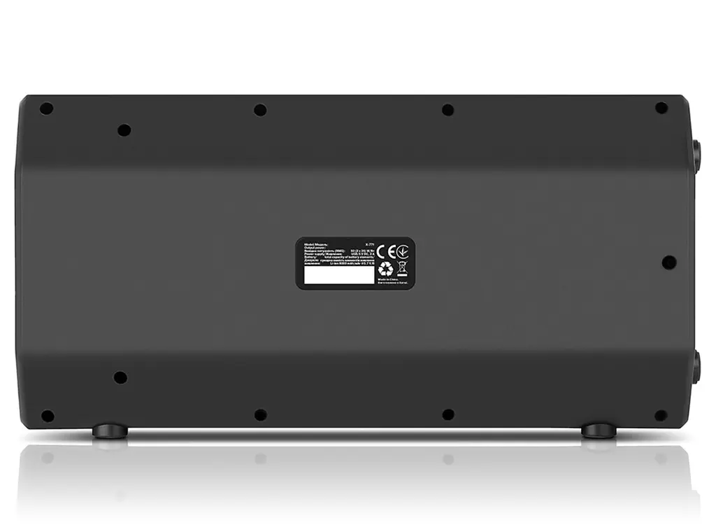 Портативна колонка бумбокс Real-El RX771 Boombox 50W Bluetooth TWS, Караоке, RGB, Чорний - фото 7