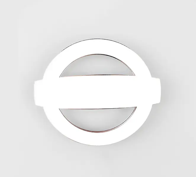Емблема решітки задня для Nissan матова Чорна 100х85 мм Пластик на скотчі (Завод) - фото 5