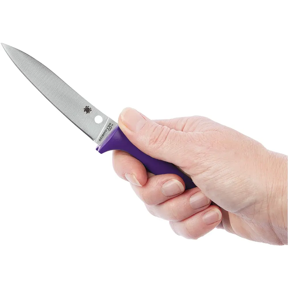 Ніж кухонний Spyderco Counter Puppy Purple - фото 4