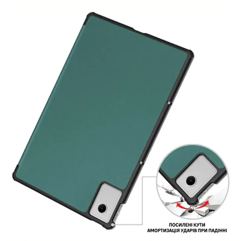 Чохол до планшета BeCover Smart Case Lenovo Idea Tab Plus 12.1" Dark Green (715080) - фото 4