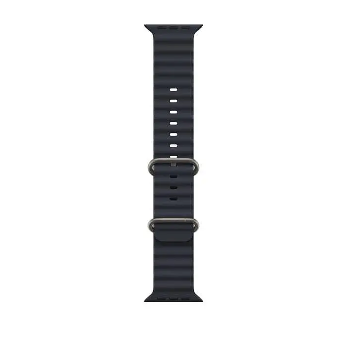 Смарт-часы Apple Watch Ultra GPS + Cellular 49 mm Titanium Case with Midnight Ocean Band (MQET3/MQFK3) - фото 3