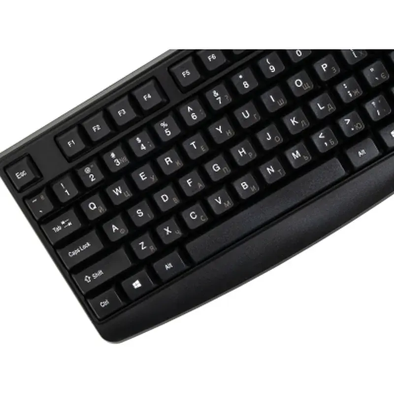 Клавіатура AOC KB120B USB UA Black (KB120B/97) - фото 6