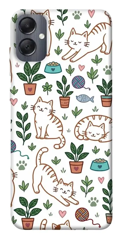 TPU чохол Demsky Cats pattern для Samsung Galaxy A05