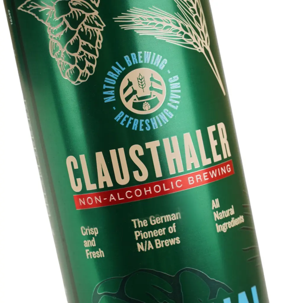 Пиво безалкогольне Clausthaler світле, з/б, 0.49%, 0.5 л - фото 5