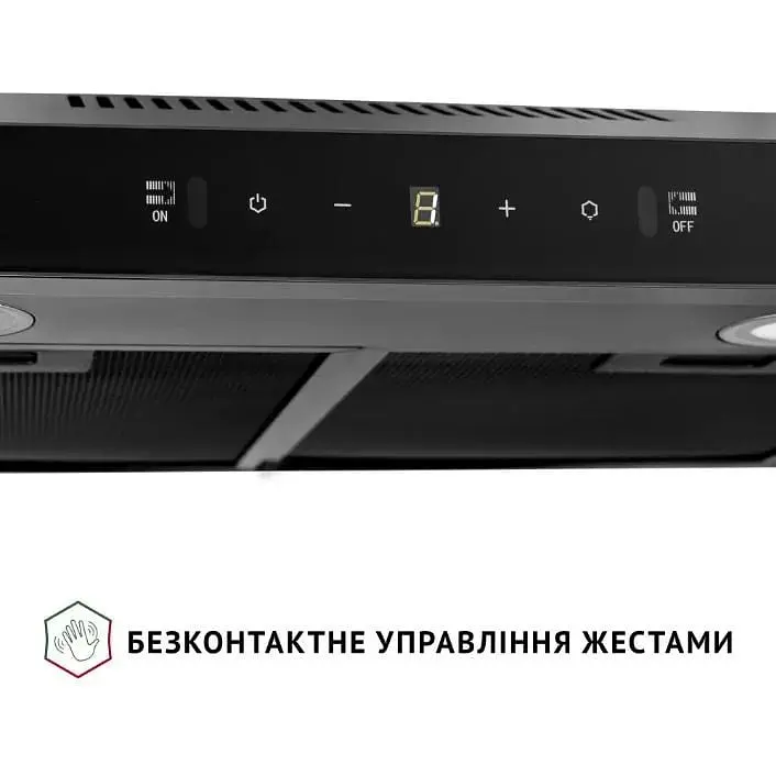 Витяжка Perfelli RINCI 6CWB Nero пласка - фото 4