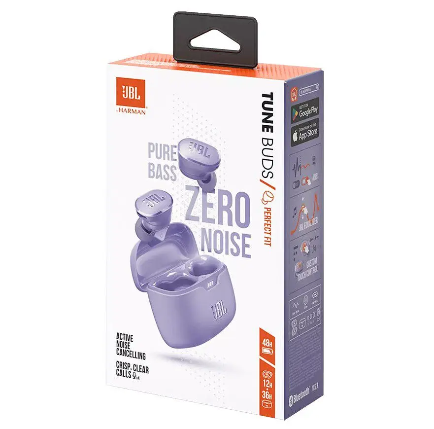 Навушники JBL Tune Buds TWS Purple - фото 8
