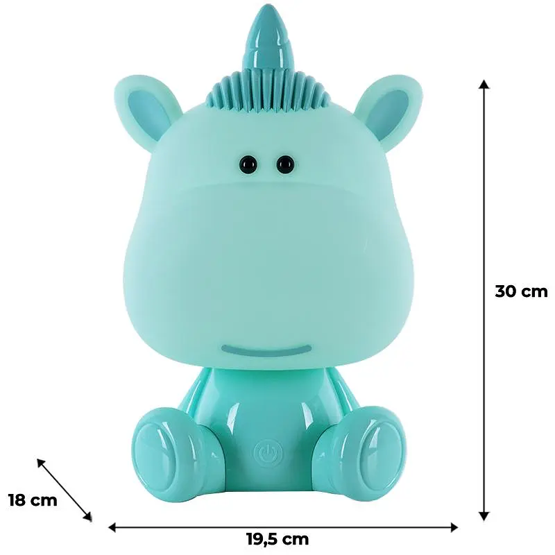 Світильник-нічник Kite LED з акумулятором Unicorn зелений (K24-491-1-4) - фото 5